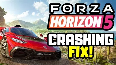 What to do if fh5 crashes