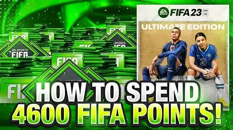 How much is 4600 fifa points in money