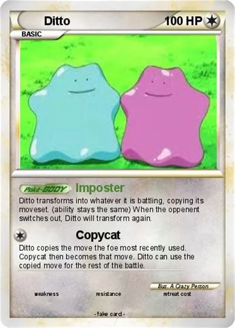 Does ditto copy your ability