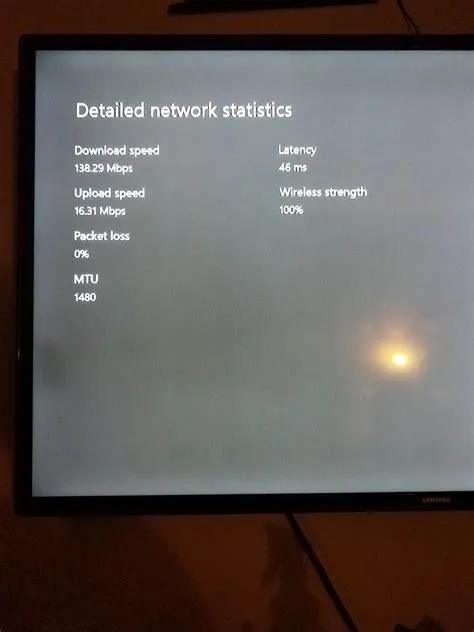 What is the minimum wifi speed for xbox