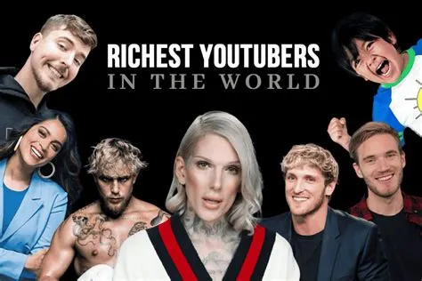 Who is the no 1 richest youtuber in the world