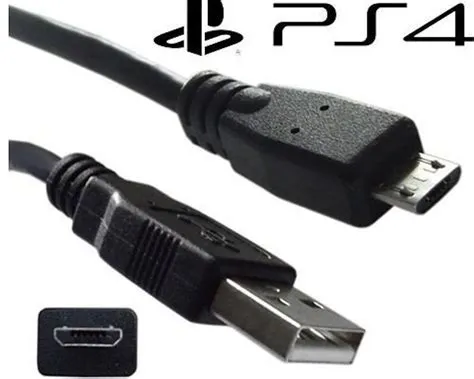 What cable can i use to charge ps4 controller