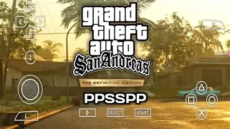 Can we play gta san andreas on ppsspp