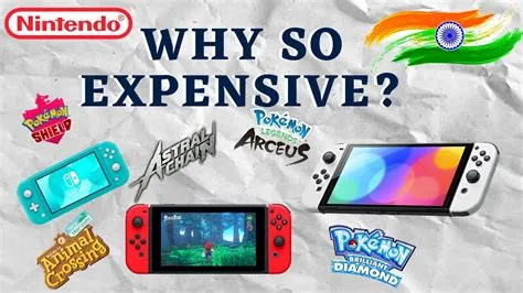 Why are all nintendo games so expensive