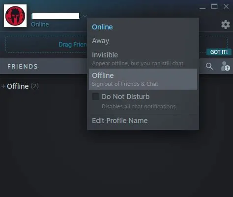 Can two people use same steam account offline