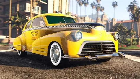 What car in gta can be a taxi