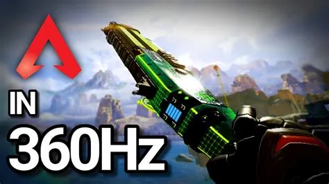 Can you play apex at 360hz