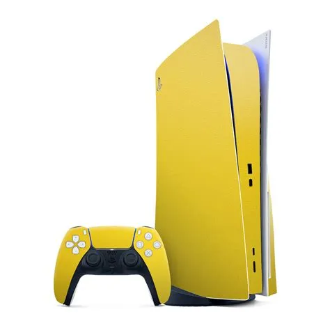 Why is ps5 yellow