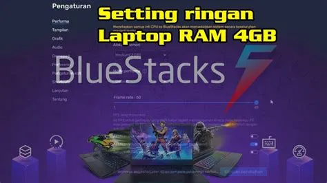 Is 4gb ram enough for bluestacks 5