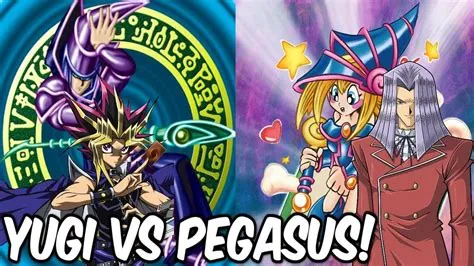 Does yugi ever beat pegasus