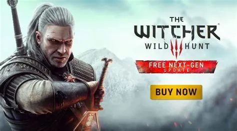 Is the witcher 3 next-gen upgrade available