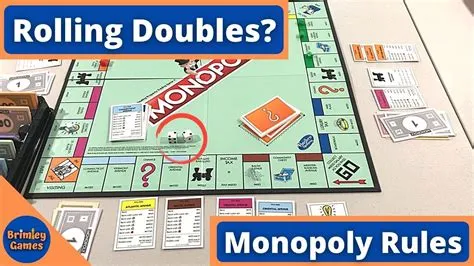 How many doubles do you have to roll in monopoly to go to jail