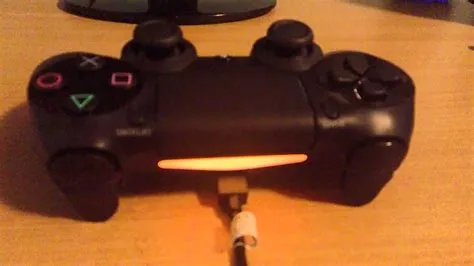 Why is my dualshock 4 not charging no light