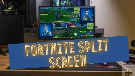 Does fortnite pc have split-screen