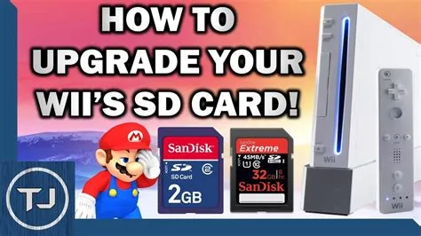 What format does wii sd card need to be