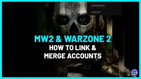 Can i merge two warzone accounts