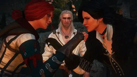 Who does geralt sleep with