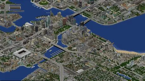 What is the biggest minecraft city