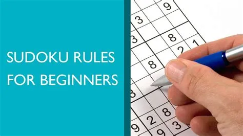 Do you need to be smart to play sudoku