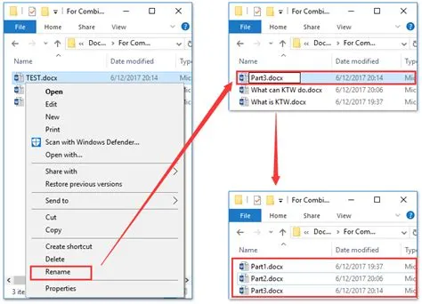 How to merge files together