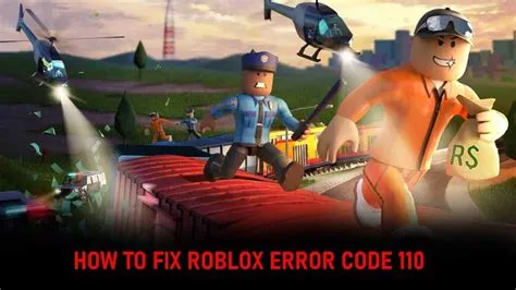 What is code 110 on roblox xbox