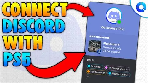 Why link discord to ps5