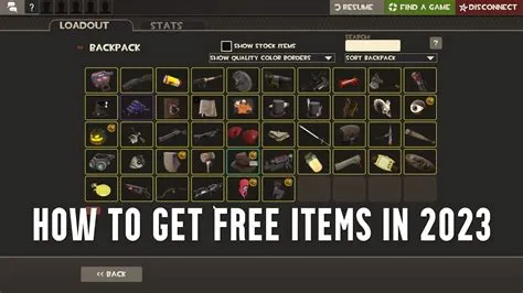 How to get free stuff in tf2