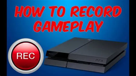 Does ps4 automatically record gameplay