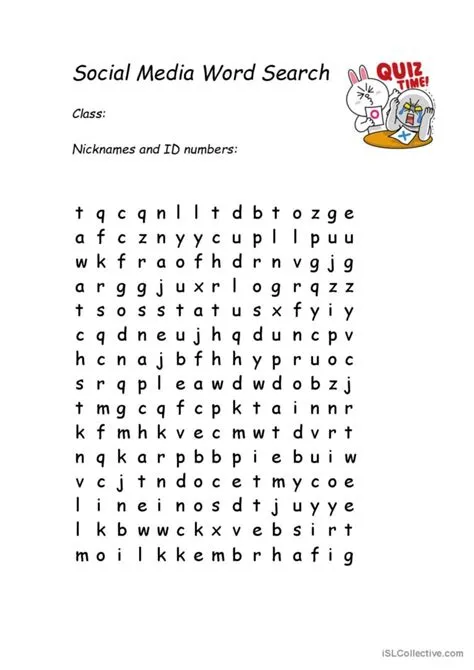 What skills do word searches develop