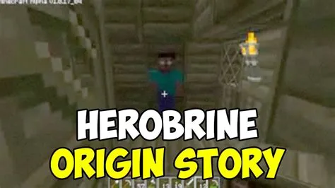 What is herobrines origin story