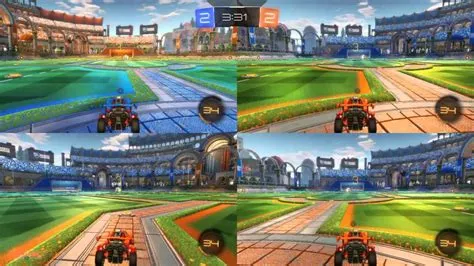 How to play split-screen rocket league on pc