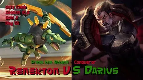 Who is stronger darius or renekton