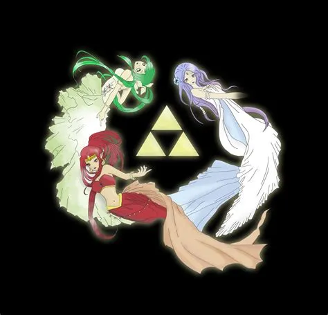 Who are the 3 goddesses of zelda