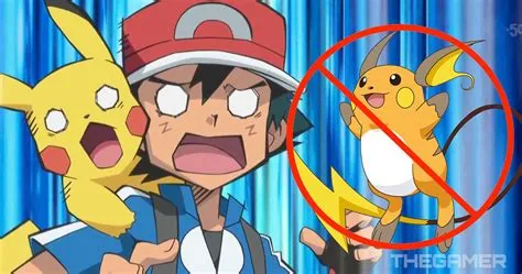 How did ash beat raichu