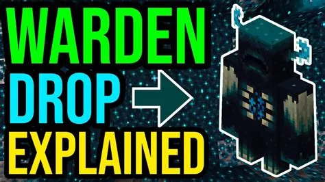 Does warden drop xp