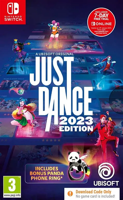 Is just dance 2023 just a code