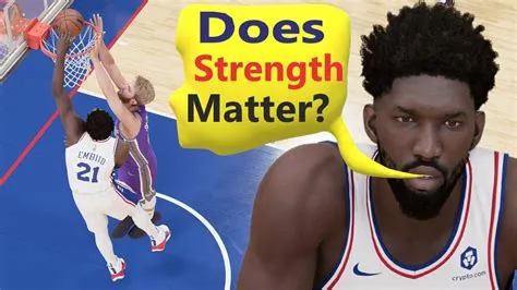 Does strength in 2k23 matter