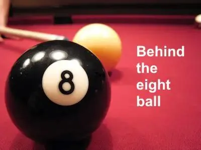 Do you lose if you dont hit the 8-ball at the end