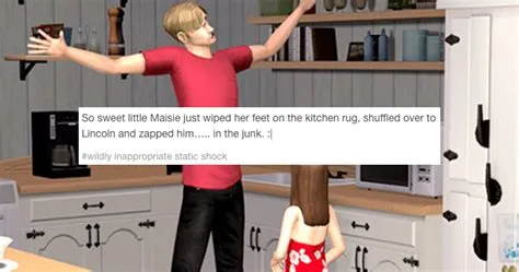 Is there anything inappropriate in sims 4