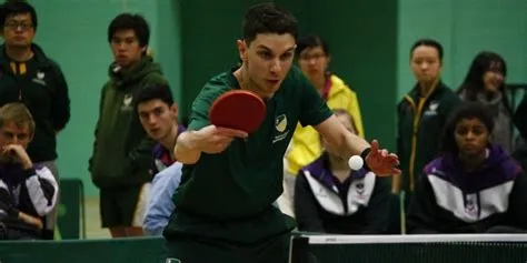 How does table tennis help an individual emotionally