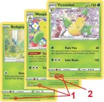 What does the number on pokémon cards mean?