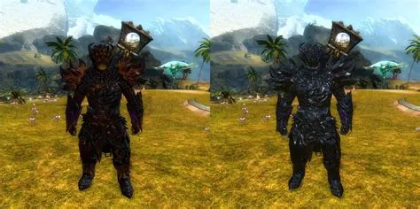 What is the blackest color in gw2