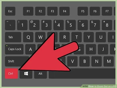 How do i zoom out on control alt