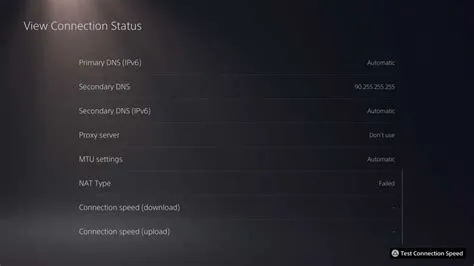 How do i check my nat type on ps5