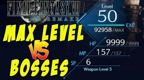 What is the max stats in ff7 remake