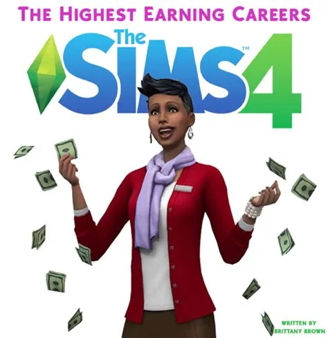 Which sims 4 career has the most money