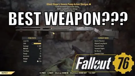 What is the strongest rifle in fallout 76