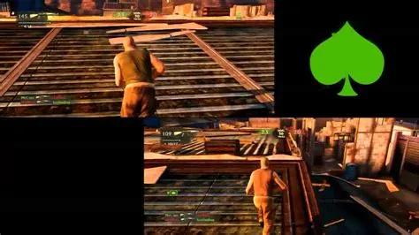 How to play uncharted 3 split screen