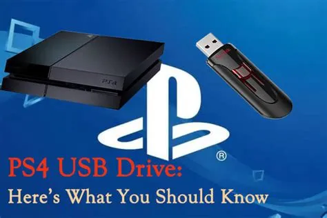 How do i convert usb to ps4