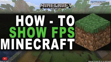 What fps is needed for minecraft